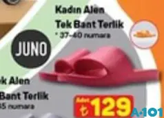 JUNO KADIN ALEN TEK BANT TERLİK